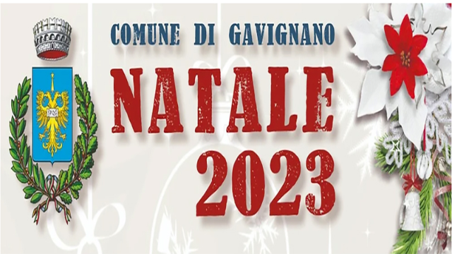 Comune di Gavignano, Programma Eventi Natale 2023